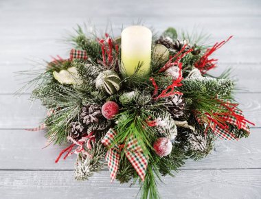 güzel Noel da kompozisyon, yakın