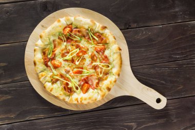 taze lezzetli pizza, yakın