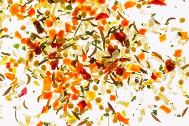 Kuru baharat karışımı, yakın çekim