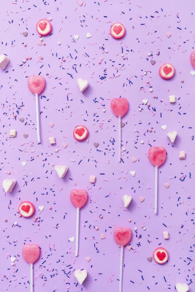 renkli şeker ve tatlılar, kapat