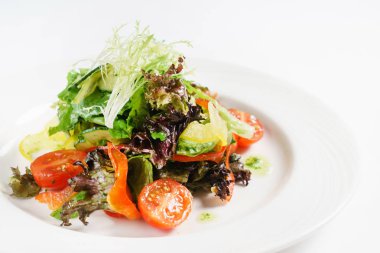 taze sebze salatası, yakın