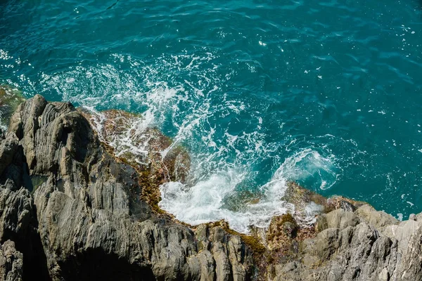 Bonito Mar Liguria Italia — Foto de Stock