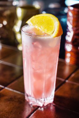 lezzetli cockail çubuğunda, yakın çekim