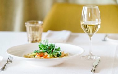 İtalyan makarna makarna, yakın çekim