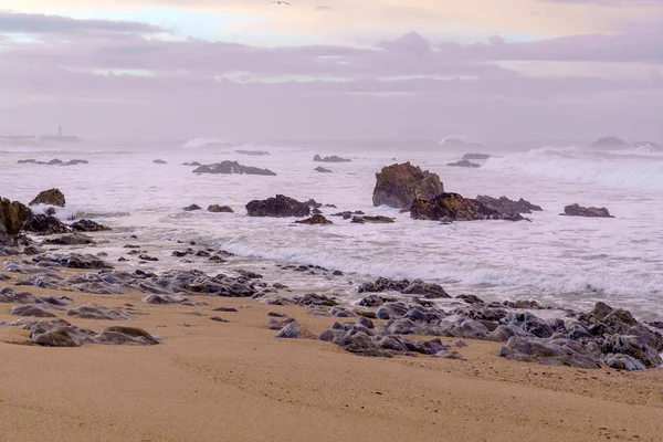 Strand Van Atlantische Oceaan Reizen — Stockfoto