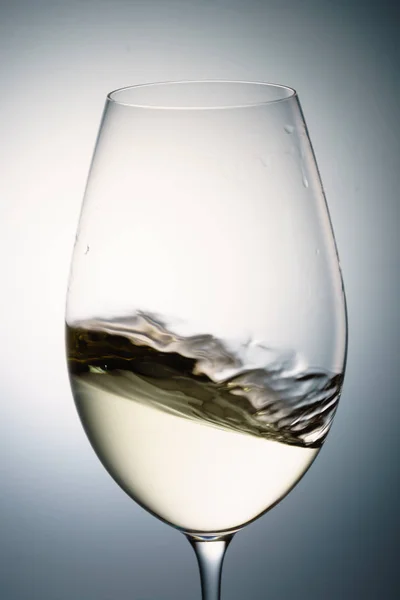 One Glass Wine Close — Stock Photo, Image