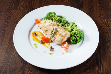 sebze taze tavuk. Yakın çekim