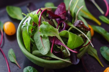 salata yaprakları bebeğim, kapat