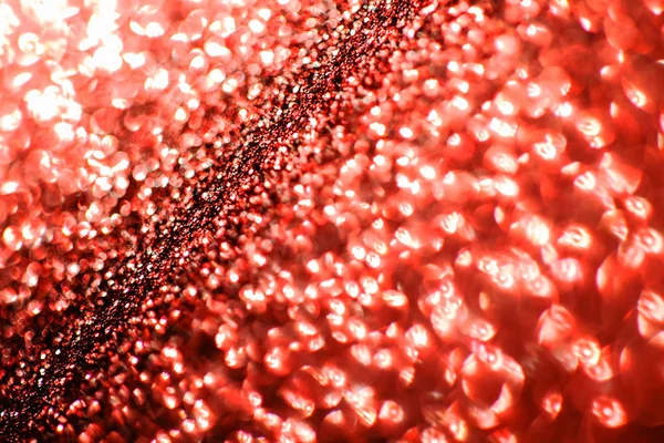 抽象的な赤色のライトが明るいクローズ アップ — ストック写真