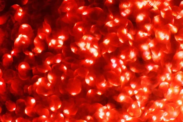 Lumières Rouges Abstraites Lumineuses Gros Plan — Photo