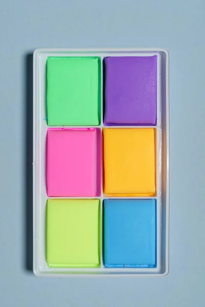 Sticks Colorful Plasticine Close — Stock Photo, Image