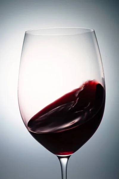 Glass Red Wine Close — Stock Photo, Image