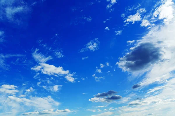 Céu Azul Com Nuvens Natureza — Fotografia de Stock