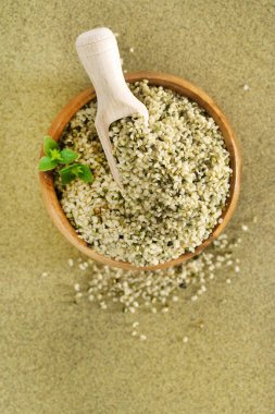 Kenevir superfood kase, yakın çekim