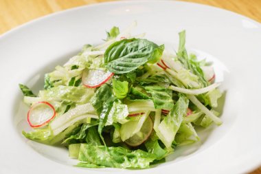 Bahar salatası Detoks, yakın çekim