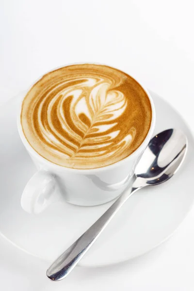 Cup Cappuccino Close Royalty Free Stock Photos