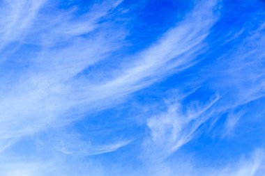 mavi parlak gökyüzü arka plan