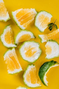 Taze greyfurt, yakın çekim