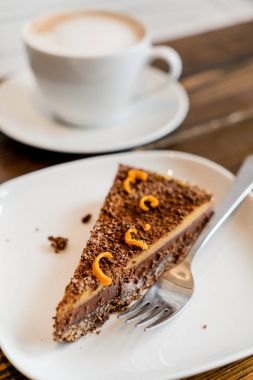 çiğ vegan kek, yakın