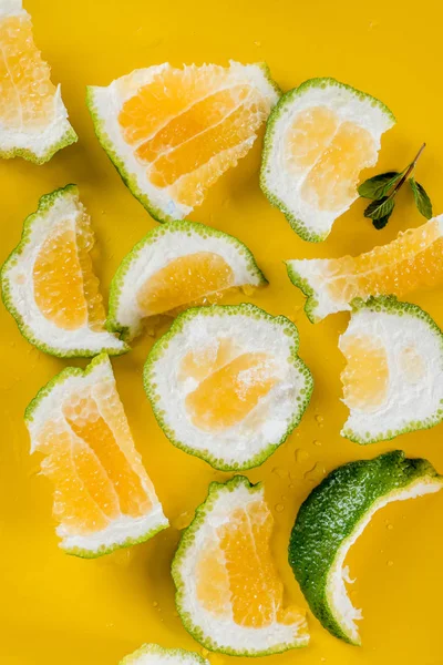 Frische Grapefruit Aus Nächster Nähe — Stockfoto