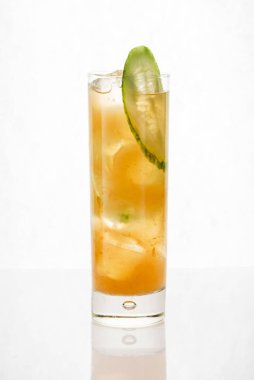 kokteyl beyaza yakın çekim