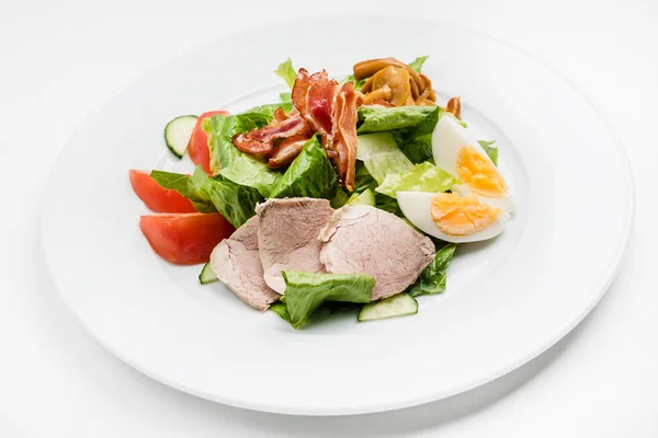 Frischfleischsalat Aus Nächster Nähe — Stockfoto