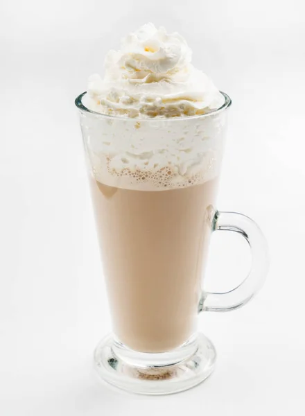 Fresh Irish Coffee Close — Stock Photo, Image