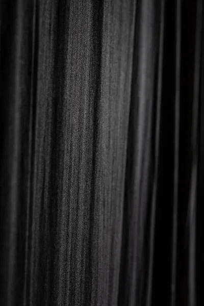 Textura Cortina Negra Fondo —  Fotos de Stock