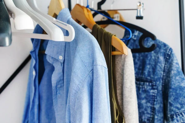 Clothes Hangers Room — Stock Photo, Image