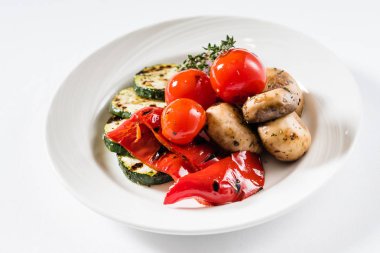 ızgara sebze, yakın çekim