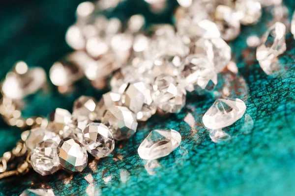 Diamantes Brilho Fechar — Fotografia de Stock