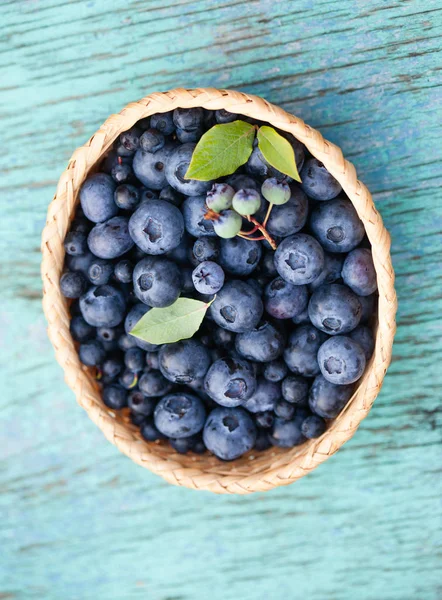 Fresh Blueberries Close — Stock Photo, Image