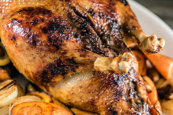 lezzetli kızarmış ördek, yakın çekim