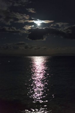 ay ışığı. Doğa, seyahat