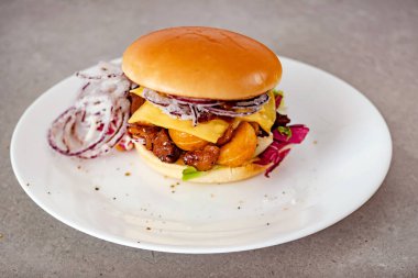 Burger ördek filletv ile