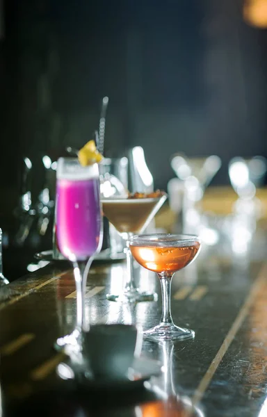 Cocktails Bar Close — Stockfoto