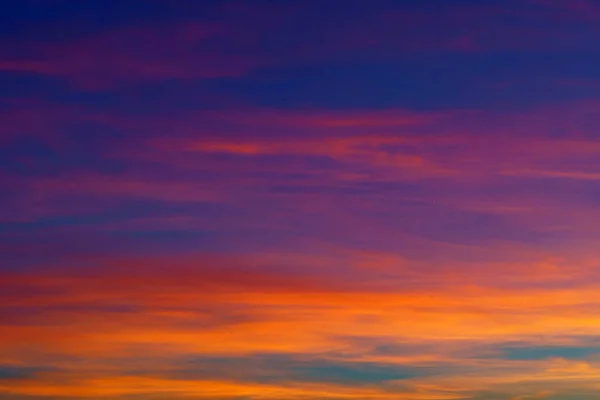 Nice Sunset Sky Nature — Stock Photo, Image