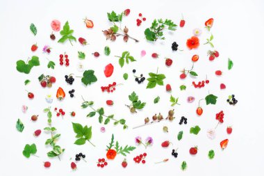 çilek beyaz konseptiyle yaz 