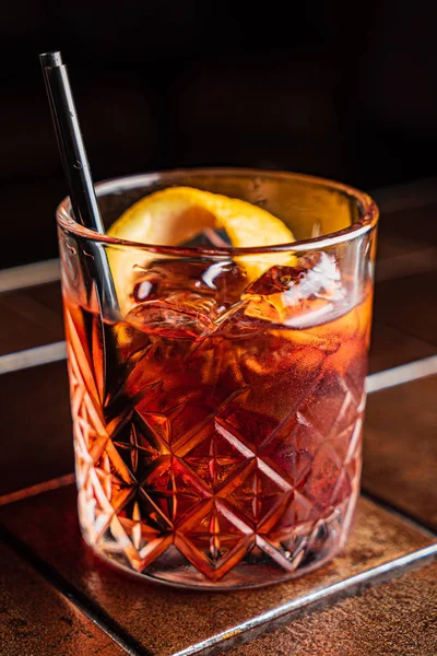 Smakelijke Cocktail Bar Close — Stockfoto