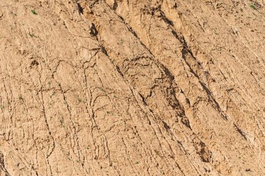 Çöldeki Kuru Toprağın Detayları - Doku / Desen