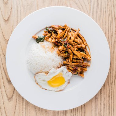 pilav tavuk, yakın çekim