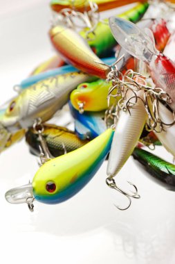 Balık yemi, yakın çekim.