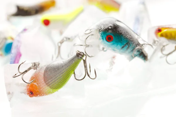 Fishing Lures Close — Stock Photo, Image