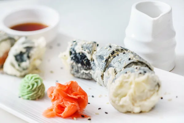 Sushi Készlet Közelről — Stock Fotó