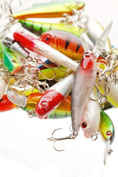 Fishing Lures Close — Stock Photo, Image