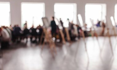 Bulanık sanat alanı, arkaplan