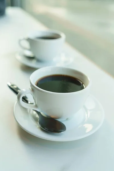 コーヒー ショップでコーヒー — ストック写真