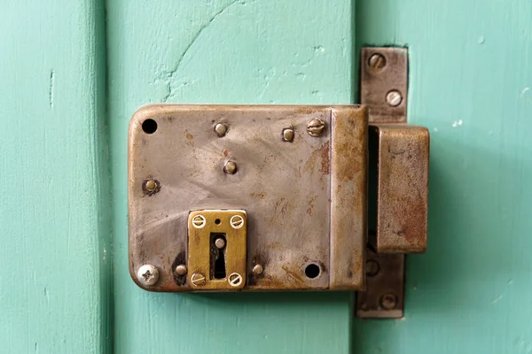 Door Lock Close — Stock Photo, Image