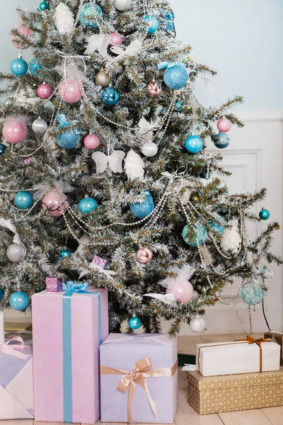 Tre Natale Con Regali — Foto Stock