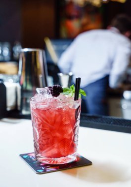 Barda nefis bir kokteyl.